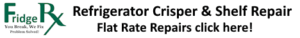 Refrigerator Crisper Drawer Repair, Refrigerator Door Shelves Repaired by FridgeRx.com Fridge Rx TEXT 8436853344